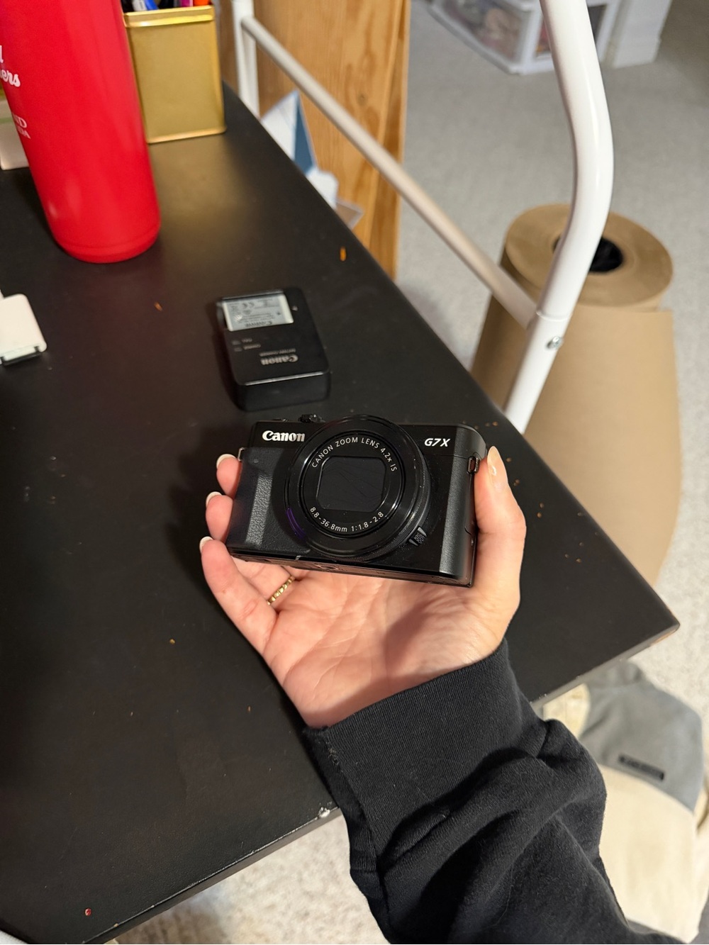 Canon PowerShot G7 X — Black Compact Digital Camera